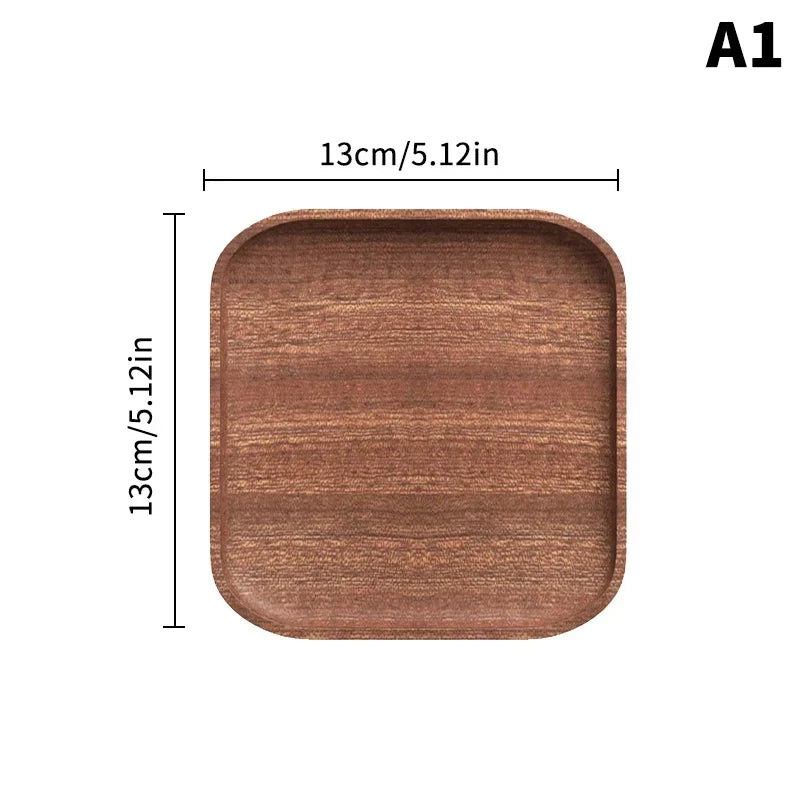 Oval Wooden Serving Tray - view 12