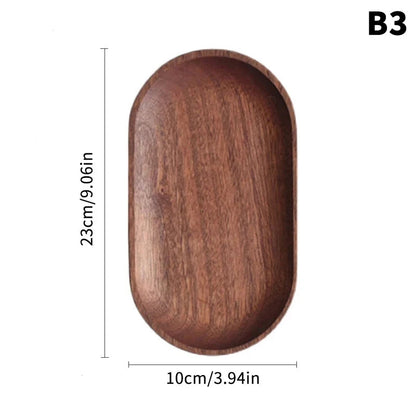 Oval Wooden Serving Tray - view 14