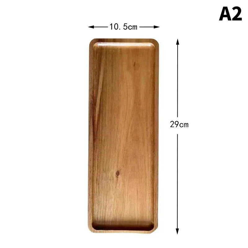 Oval Wooden Serving Tray - view 7