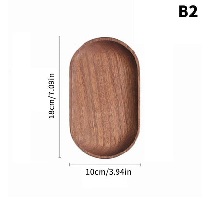 Oval Wooden Serving Tray - view 8