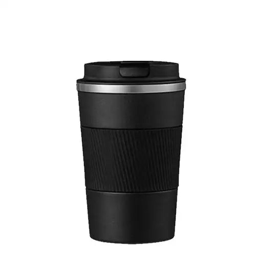 Small insulated thermos for tea 380ml held in one hand, size reference