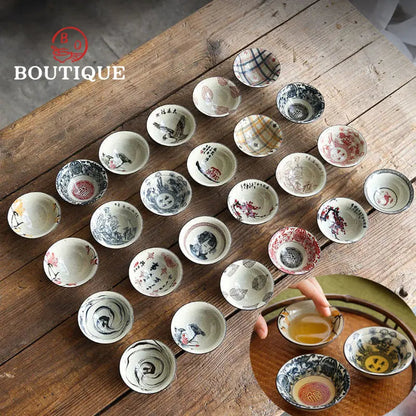 Plant Ash Glaze Porcelain Cup
