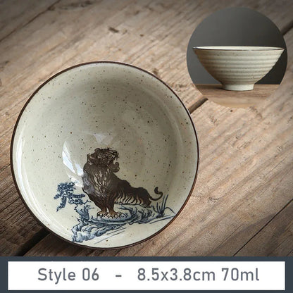 Plant Ash Glaze Porcelain Cup - view 13