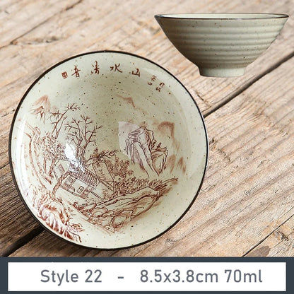 Plant Ash Glaze Porcelain Cup - view 17