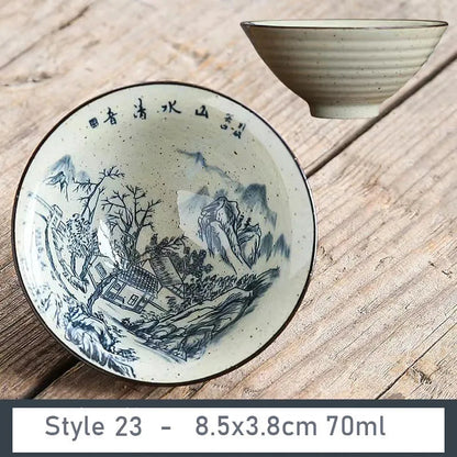 Plant Ash Glaze Porcelain Cup - view 18