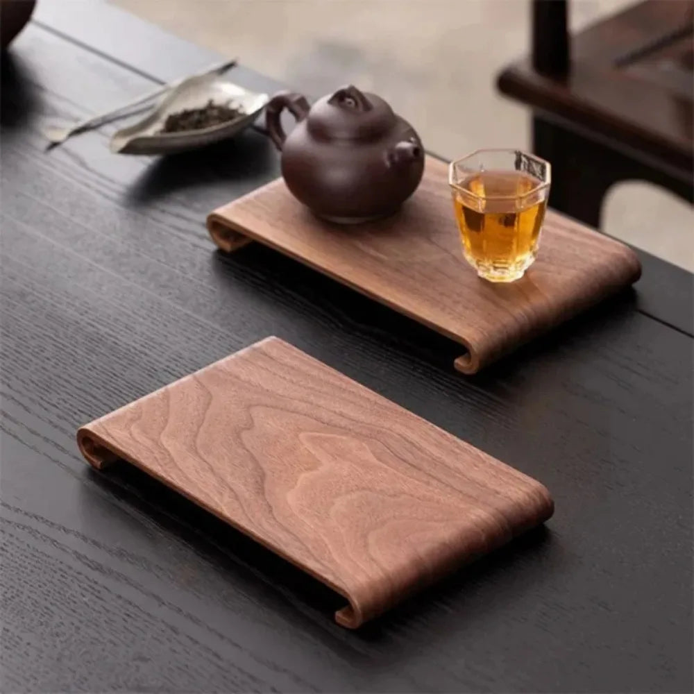 Rectangular Wooden Tea Tray - view 2