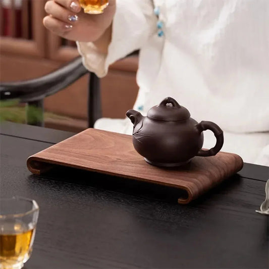 Rectangular Wooden Tea Tray - view 4
