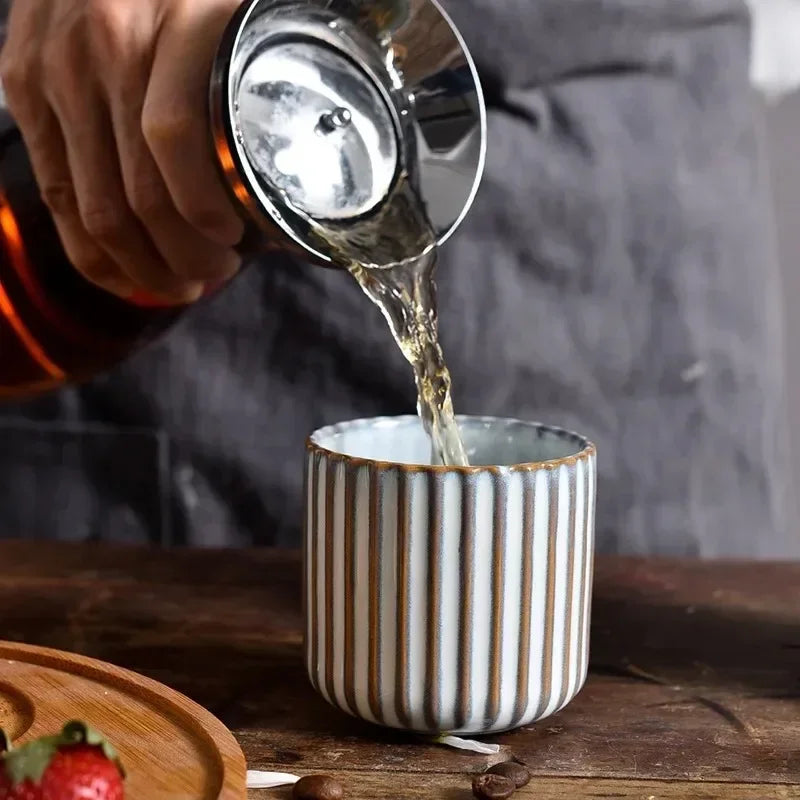 Retro Japanese Ceramic Cup - view 3