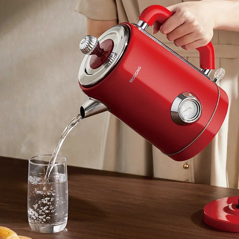 Retro Kettle 1.8L with Thermometer - view 2