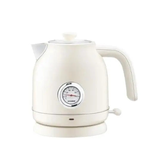 Close up of retro electric kettle handle