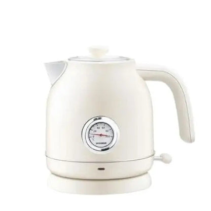 Close up of retro electric kettle handle