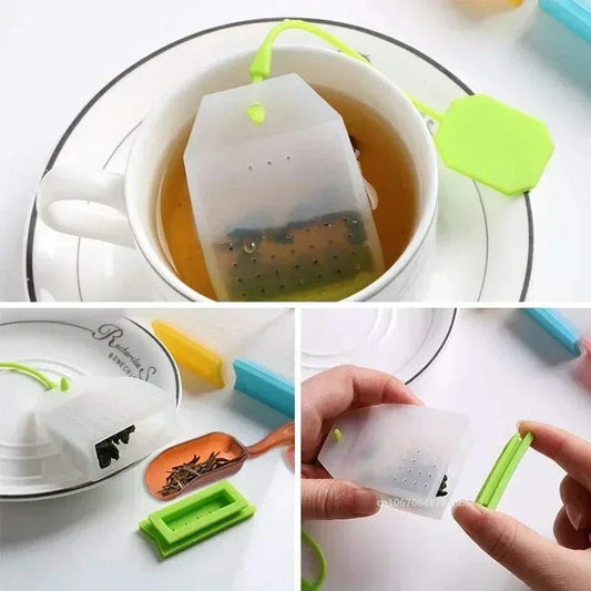 Reusable Silicone Tea Bags - view 3