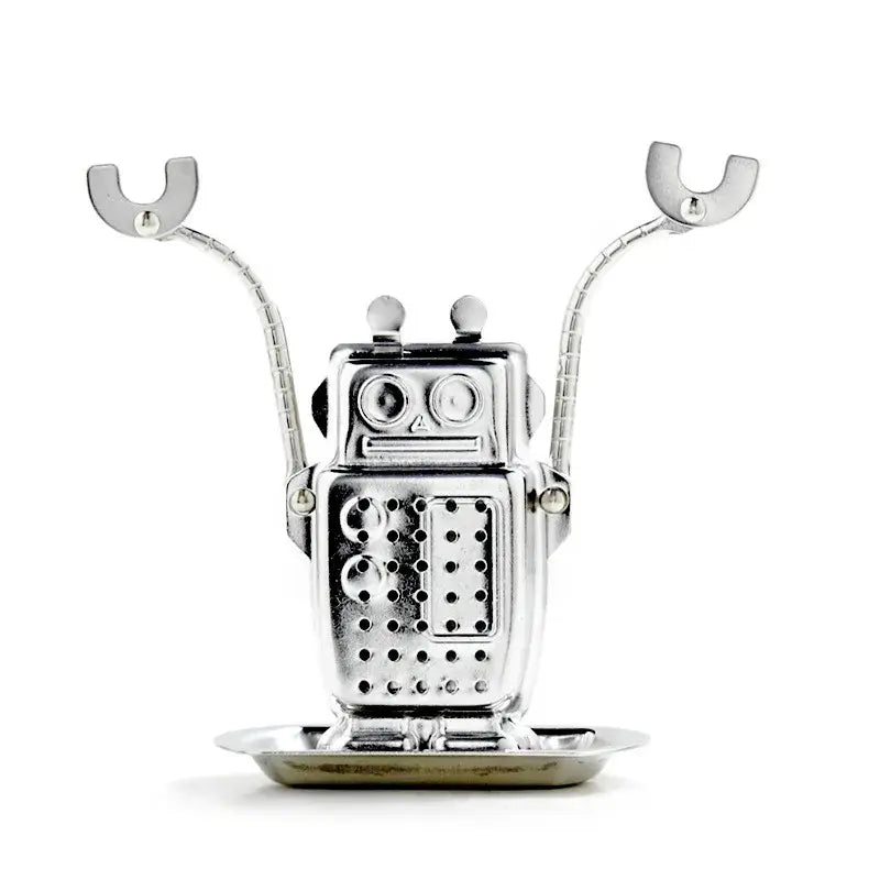 Robot tea infuser for mug and cup