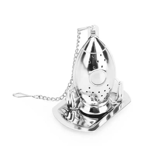 Rocket tea infuser stainless steel mesh tea ball