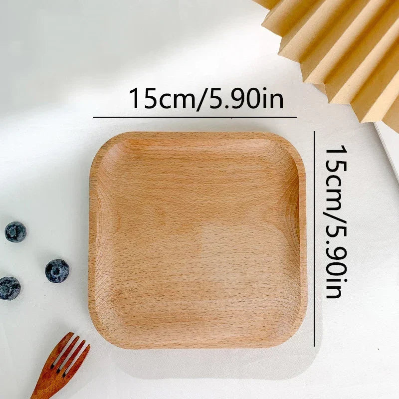 Round Wheat Straw Serving Trays - view 10