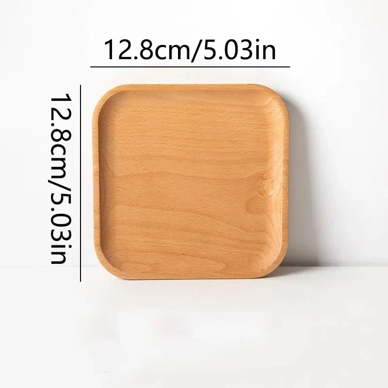 Round Wheat Straw Serving Trays - view 4