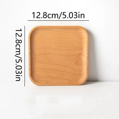 Round Wheat Straw Serving Trays - view 4