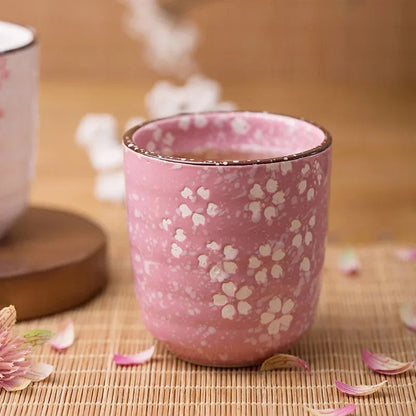 Sakura Porcelain Tea Cup - view 4