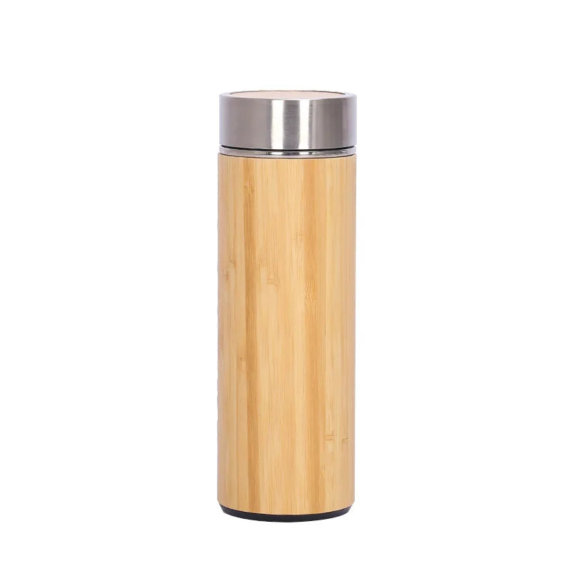 Nordic bamboo teapot 450ml plain variant, clean lines and natural bamboo grain