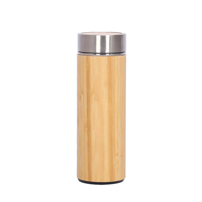 Nordic bamboo teapot 450ml plain variant, clean lines and natural bamboo grain
