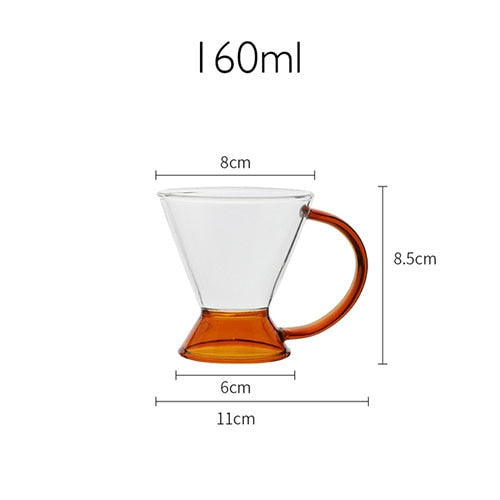 Loose tea leaves inside glass teapot infuser basket, steeping in borosilicate teapot
