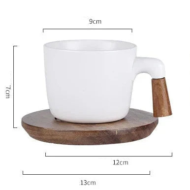 Ceramic teapot with clean Scandinavian lines and ergonomic handle detail