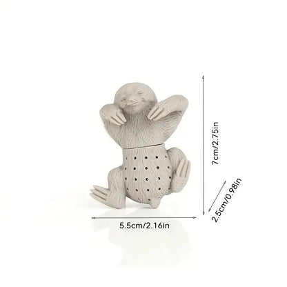 Sloth tea infuser 7x5.5cm size view