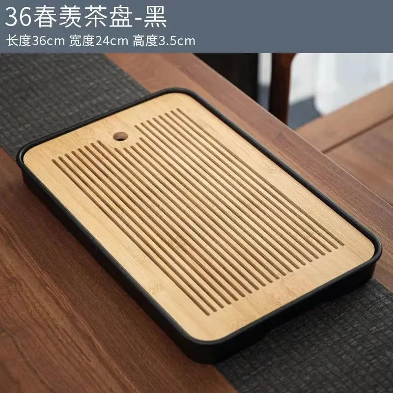 Solid Wood Gongfu Tea Tray - view 27
