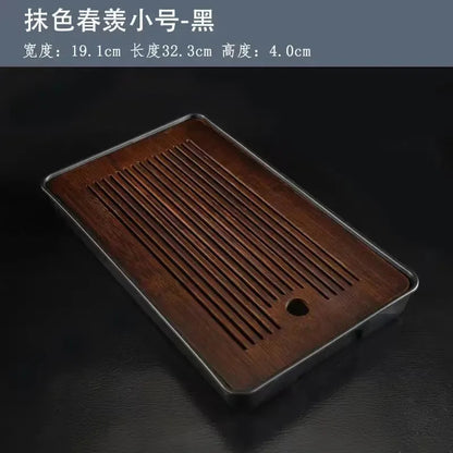 Solid Wood Gongfu Tea Tray - view 10