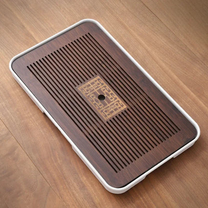 Solid Wood Gongfu Tea Tray - view 3