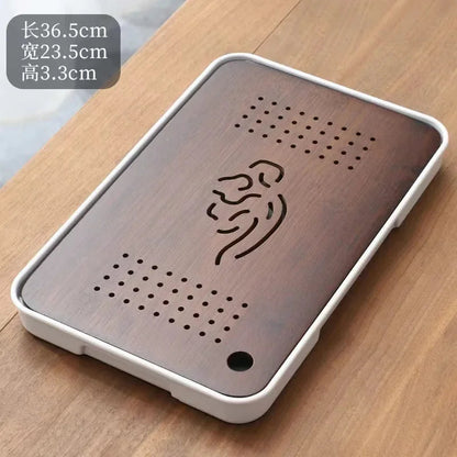 Solid Wood Gongfu Tea Tray - view 7