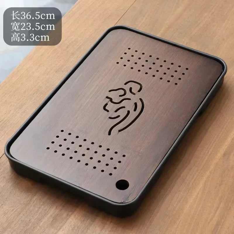 Solid Wood Gongfu Tea Tray - view 8