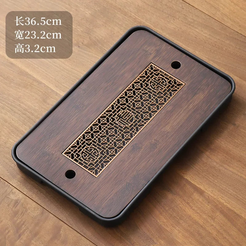 Solid Wood Gongfu Tea Tray - view 9