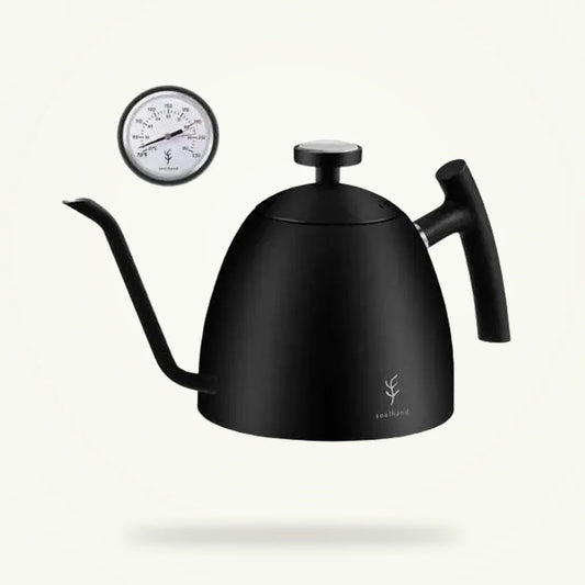 Stainless Steel Gooseneck Kettle with Temperature Control, product photo on a plain background