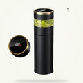 Stainless Steel Insulated Tea Infuser Bottle with Digital Temperature Display