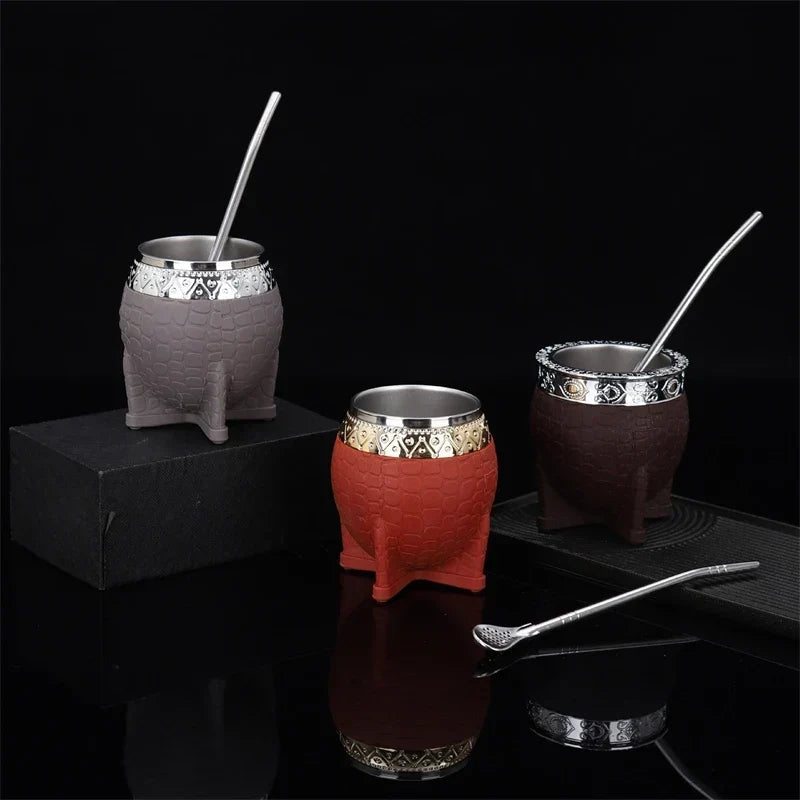 Stainless Steel Mate Cup with Double Wall - view 2