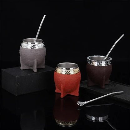 Stainless Steel Mate Cup with Double Wall - view 2