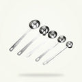 Stainless Steel Measuring Spoon for Tea and Coffee