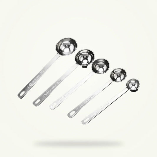 Stainless Steel Measuring Spoon for Tea and Coffee, product photo on a plain background