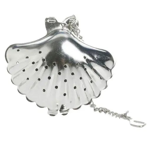 Granny Lulu stainless steel loose leaf shell infuser, included with order