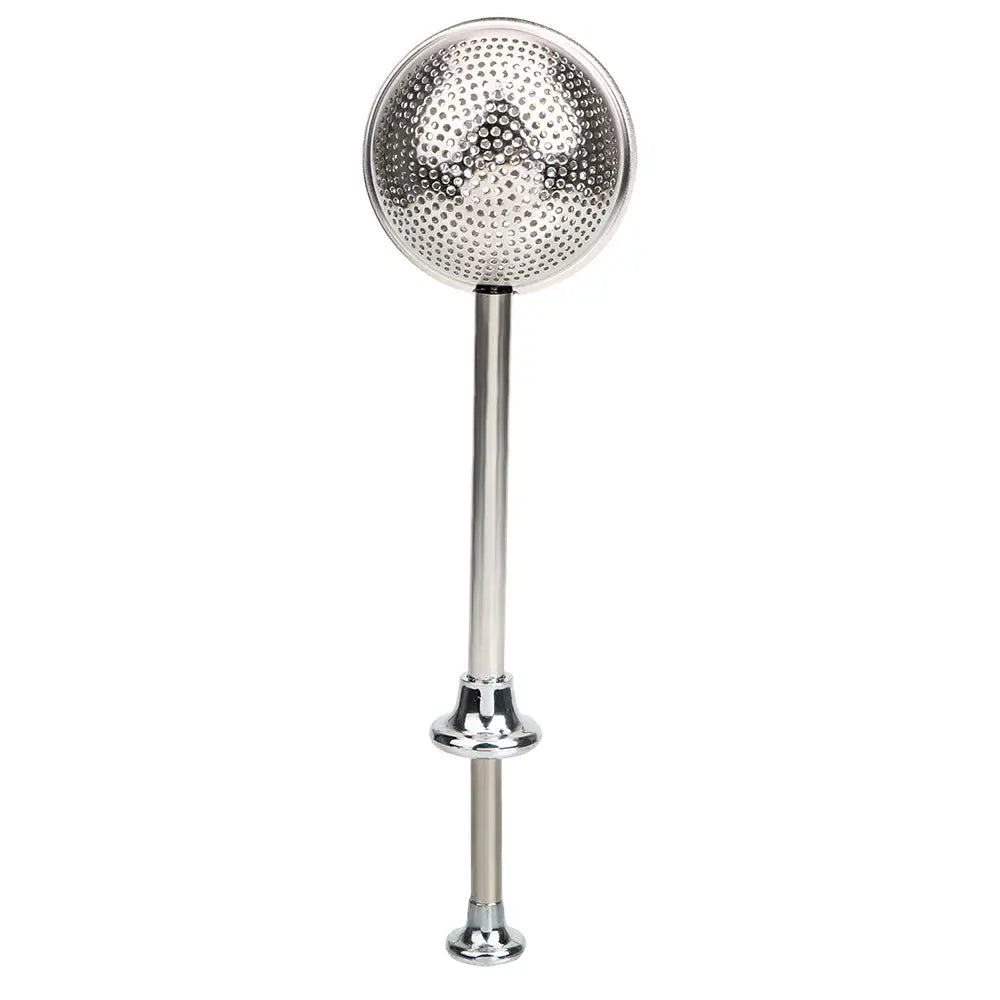 Stainless steel tea infuser with black tea