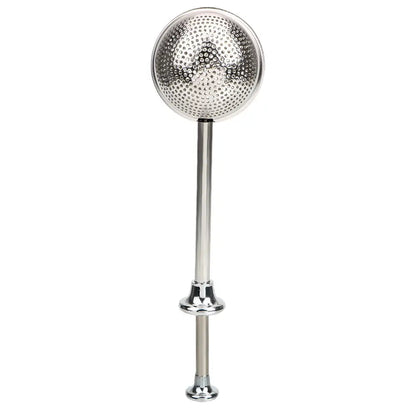 Stainless steel tea infuser with black tea