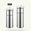 Stainless Steel Tea Infuser Thermos, Double Wall 304 & Built-in Filter
