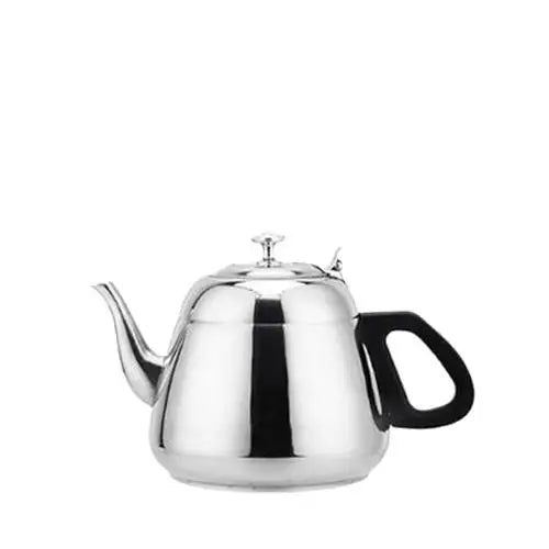 Stainless steel teapot 1.2 liter size with filter included