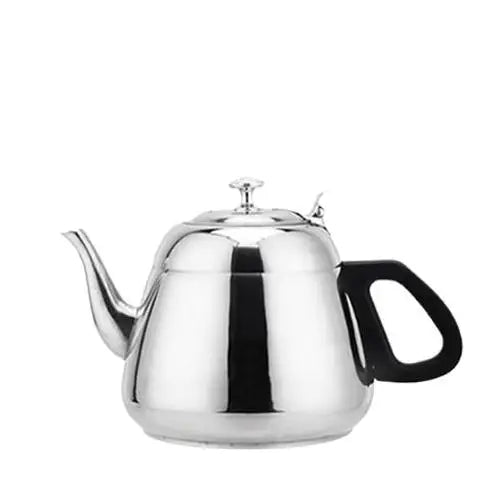 Stainless steel teapot 1.5 liter size with built-in strainer