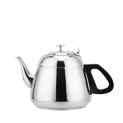 Stainless steel teapot 1.5 liter size with built-in strainer