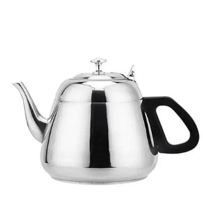 Stainless steel teapot 2 liter large size for family brewing
