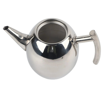 Stainless Steel Teapot with Filter, 50 oz - view 2