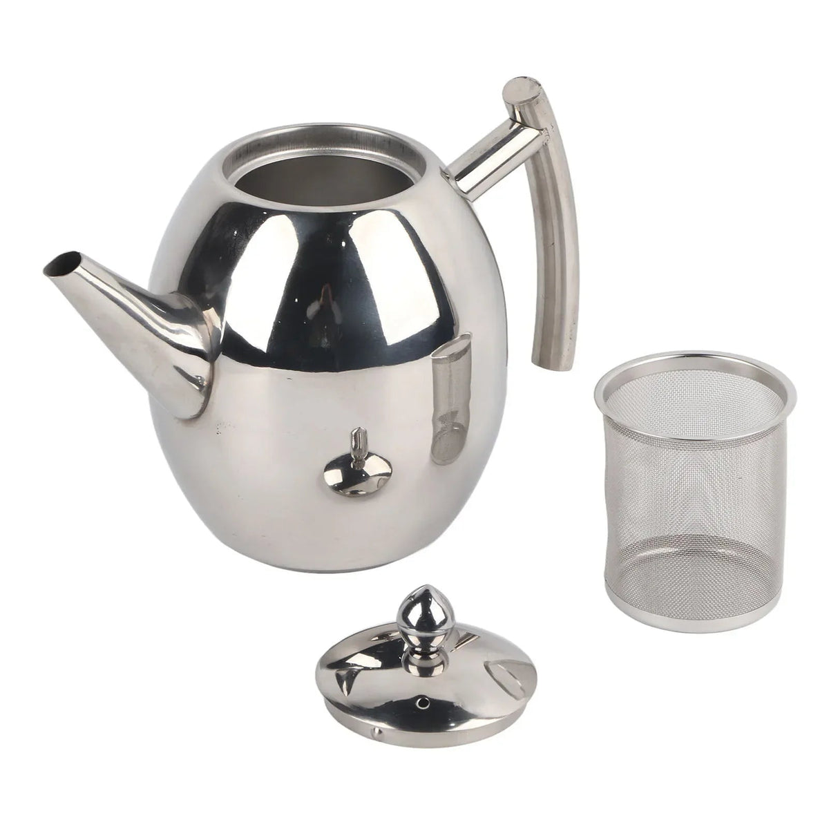 Stainless Steel Teapot with Filter, 50 oz - view 6