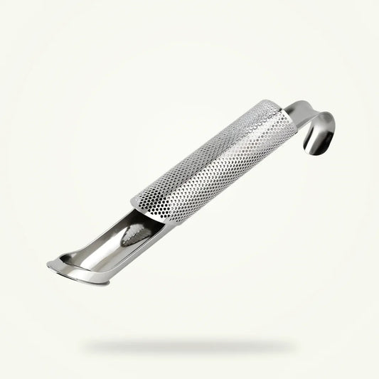 Stainless Steel Tube Tea Infuser for Loose Leaf Tea, product photo on a plain background